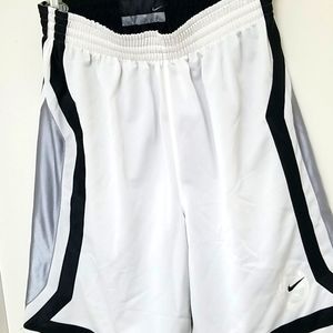 Nike mens reversible basketball short black/white